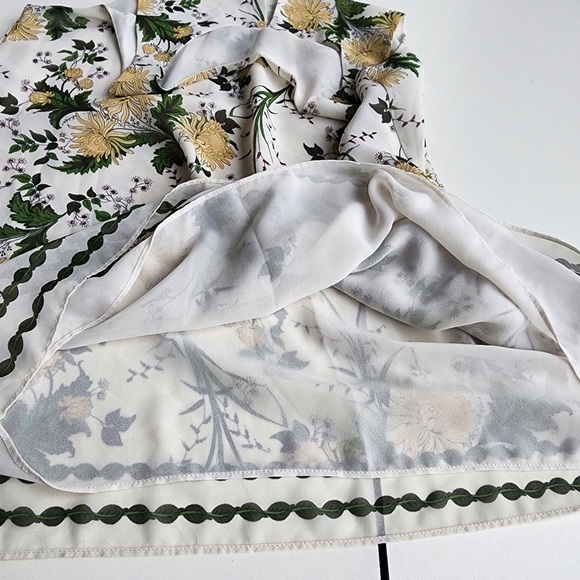 Max Studio Womens Dressy Tank Top Sz Small White Floral Party Going Out School - Picture 8 of 11